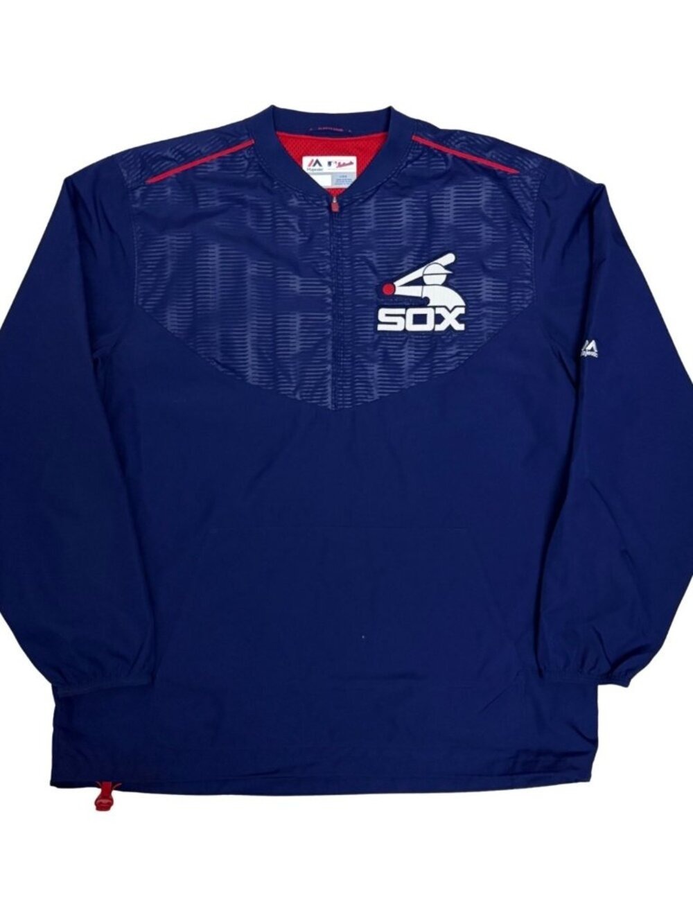 CHICAGO WHITE SOX Jacket Majestic MLB Baseball Windbreaker Coat Mens Large